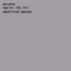 #A19FA1 - Amethyst Smoke Color Image